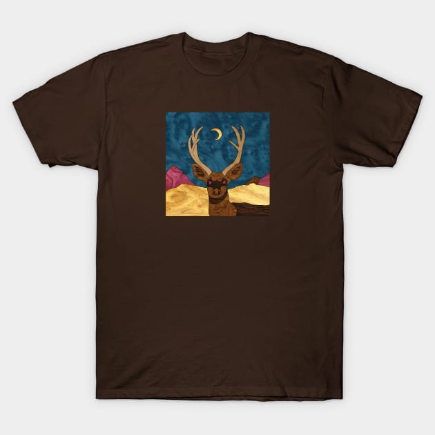 Mule Deer T-Shirt by Gregg Standridge